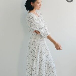 Honey Mark floral nursing dress